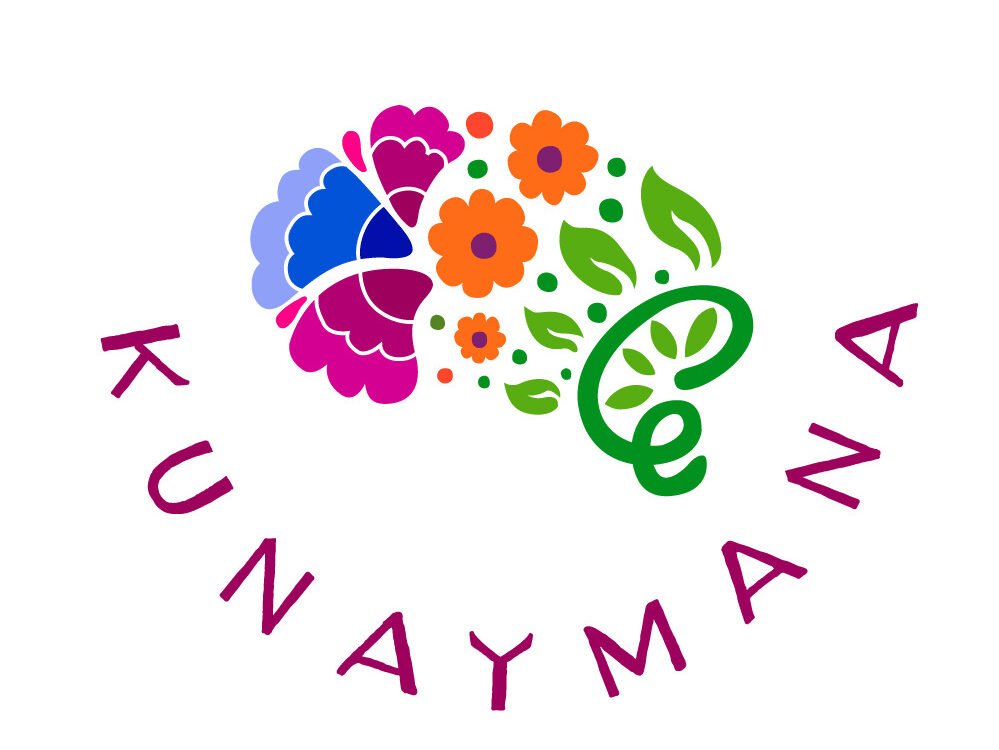 Kunaymana significa diversidad en aymara. El logo fue hecho a mano, inspirado en las flores de lliclla del Valle del Mantaro. Simboliza la diversidad en todos los sentidos.
Autor: Oscar Tanok